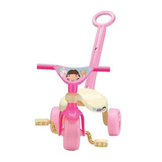 Triciclo Velotrol Tchuco Doll Com Haste Samba Toys