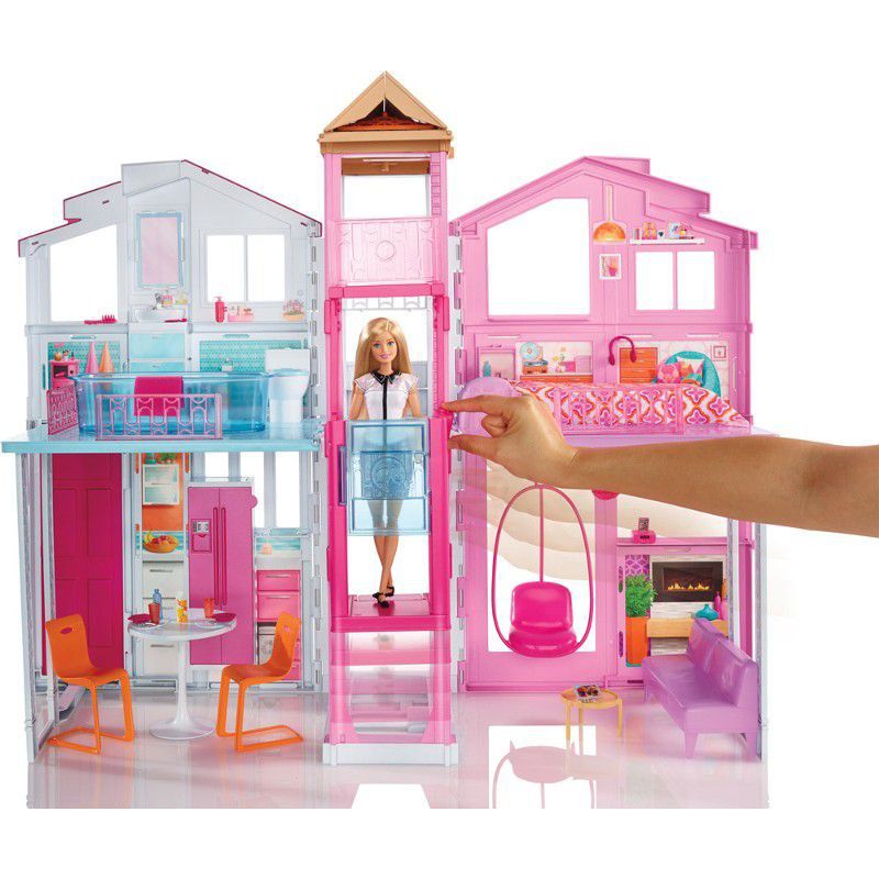 Barbie Real Super Casa 3 Andares