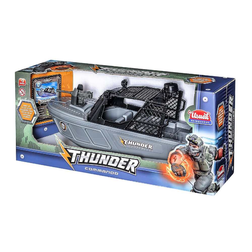 Barco Thunder Commando Usual Brinquedos