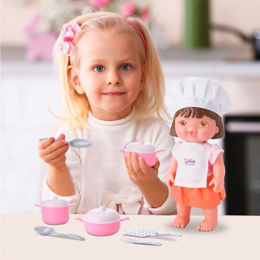 Boneca Dora Mini Chef Bambola