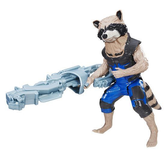 Boneco Guardioes Da Galaxia Titan Raccoon Hasbro