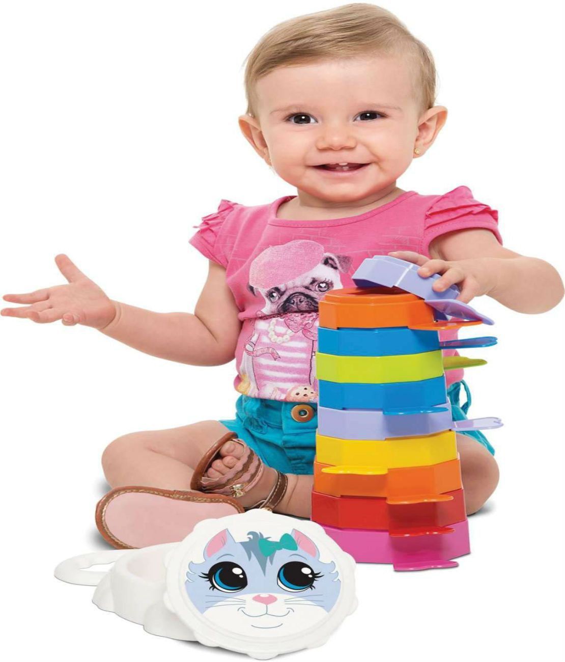 Brinquedo Educativo Baby Gatinho Merco Toys