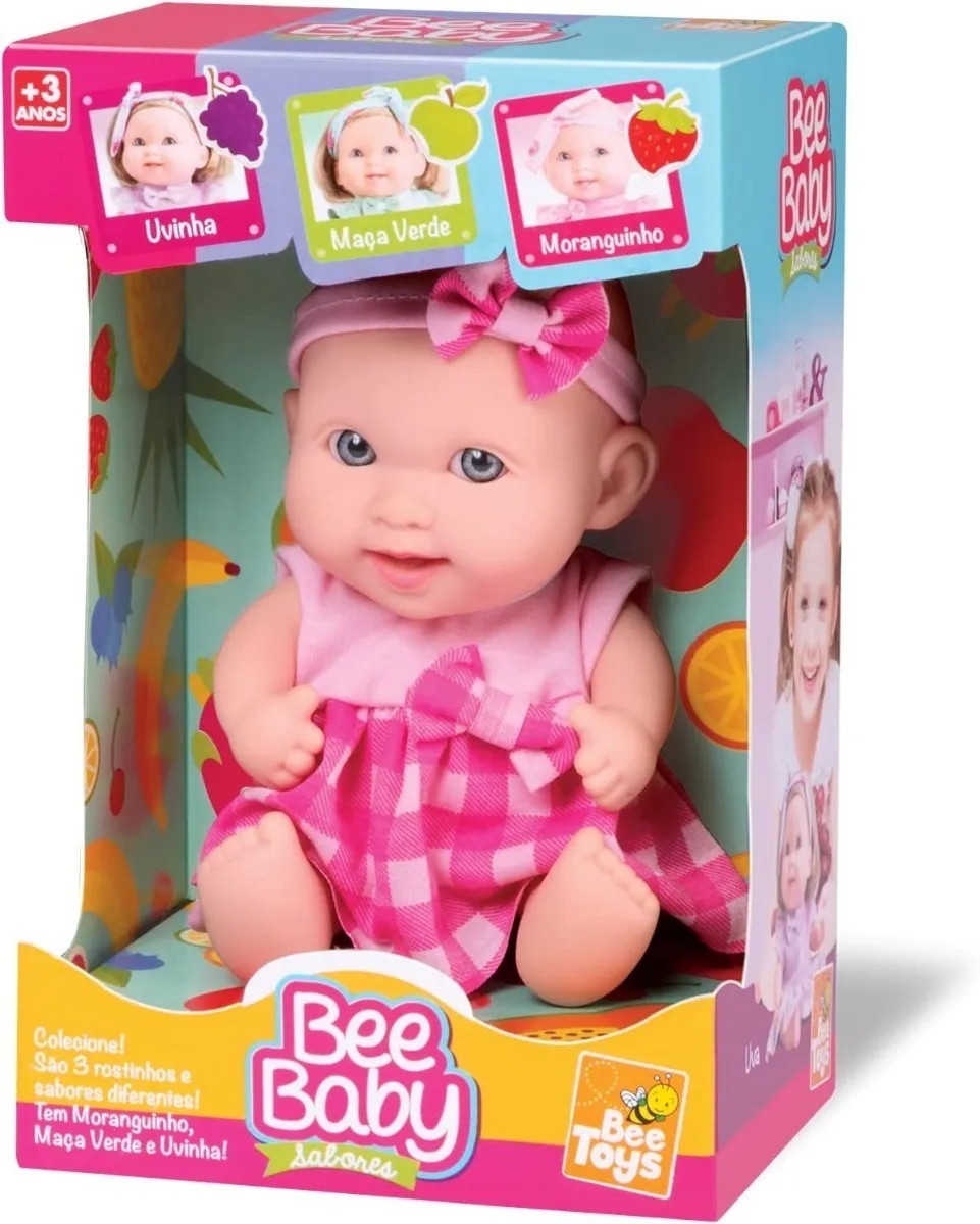 Brinquedo Infantil Bee Baby Sabores Bee Toys