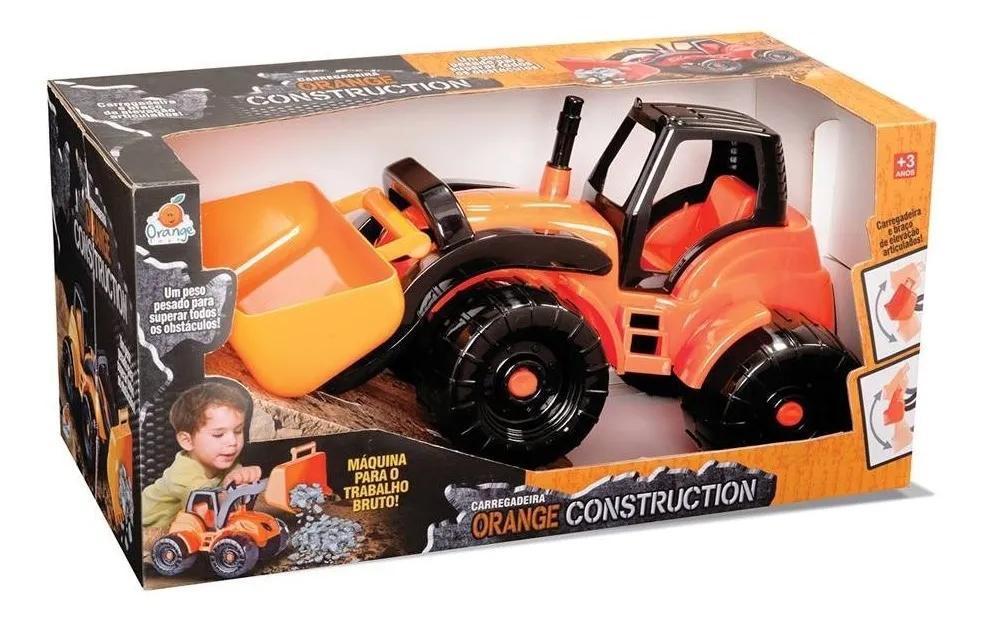 Carregadeira Orange Construction Orange Toys