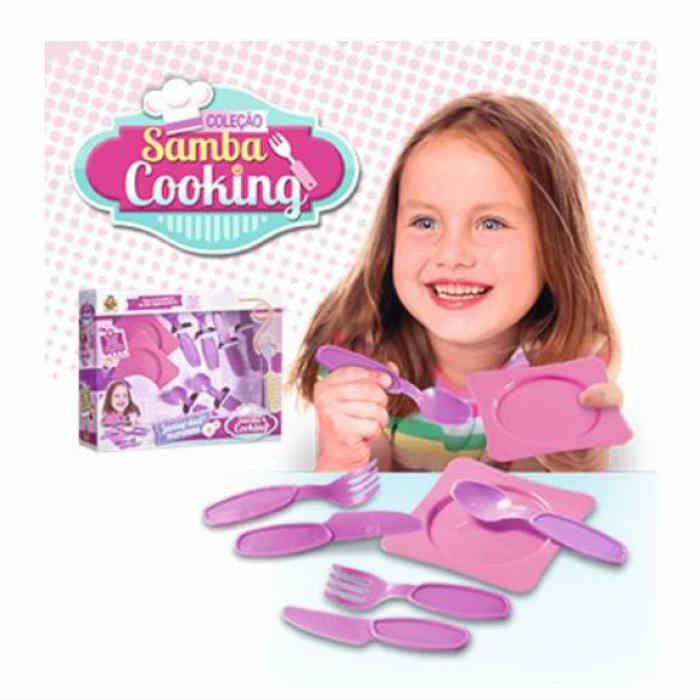 Cooking Jantar Das Meninas 8 Peças 506  Samba Toys