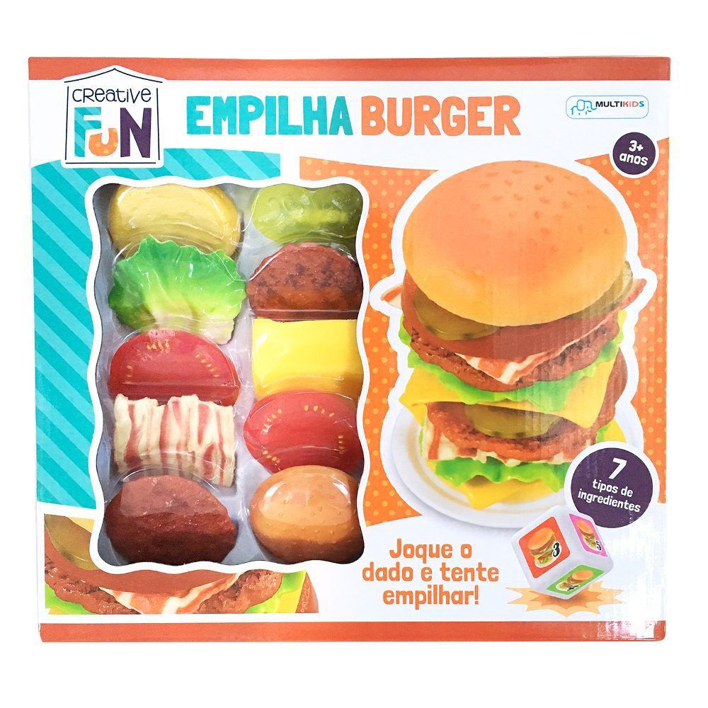 Creative Fun Empilha Burger Multikids