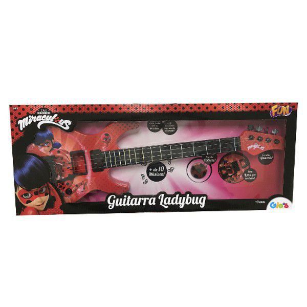 Guitarra Infantil Miraculous Ladybug