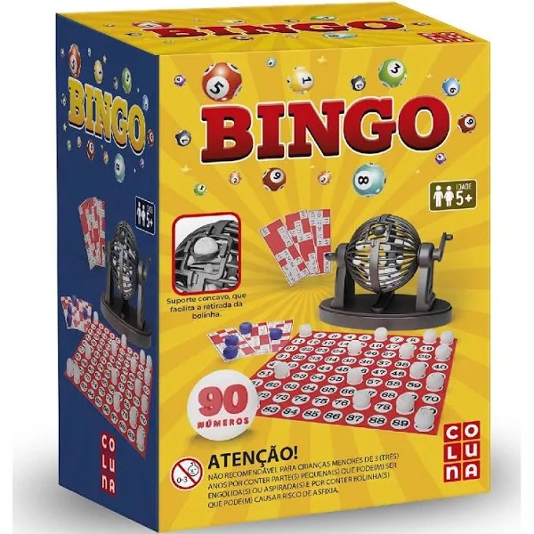 Jogo Bingo Coluna Pais E Filhos