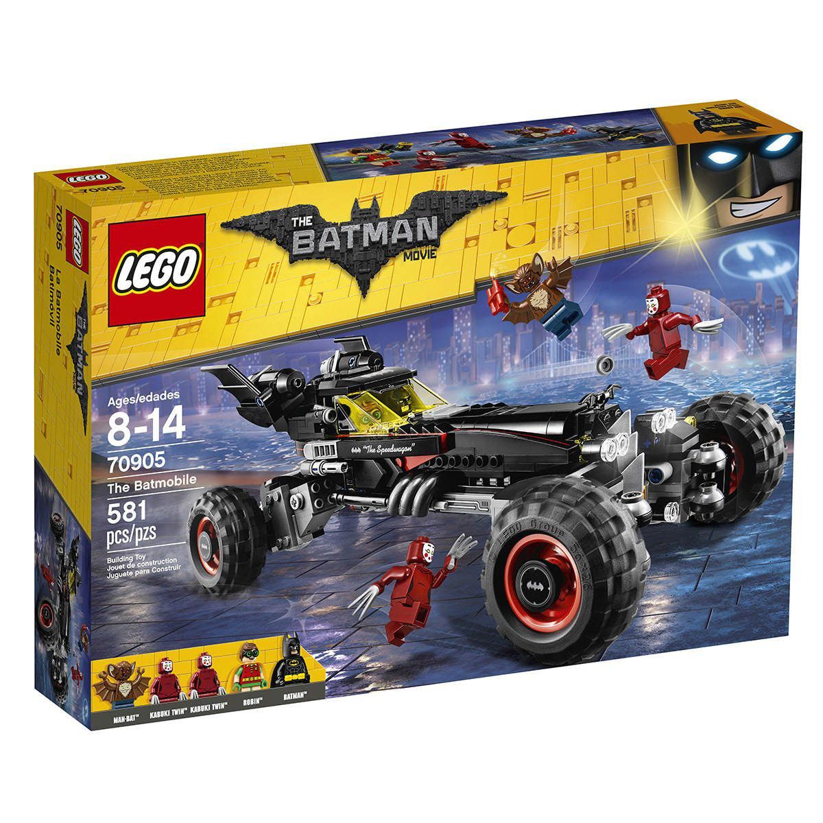Lego O Batmovel Batman Filme 581 Peças
