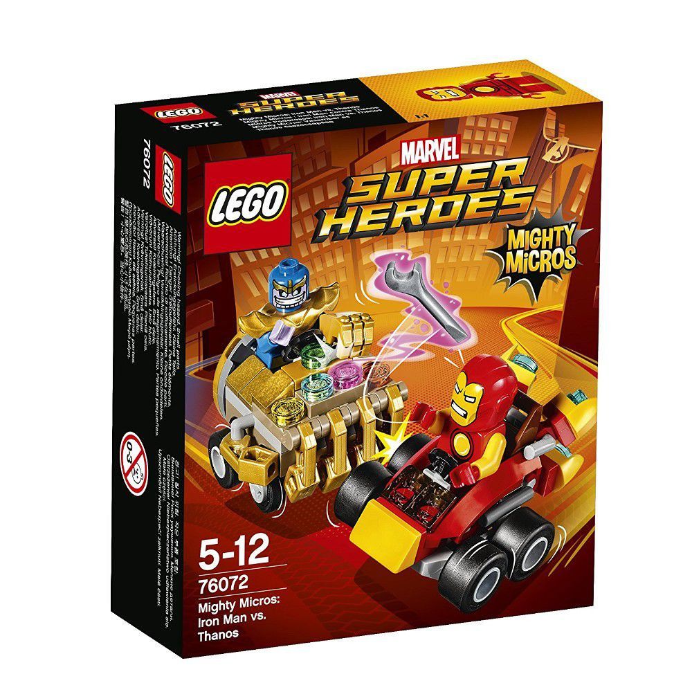 Lego Super Heroes 76072 Poderosos Micros Homem De Ferro Contra Thanos Lego