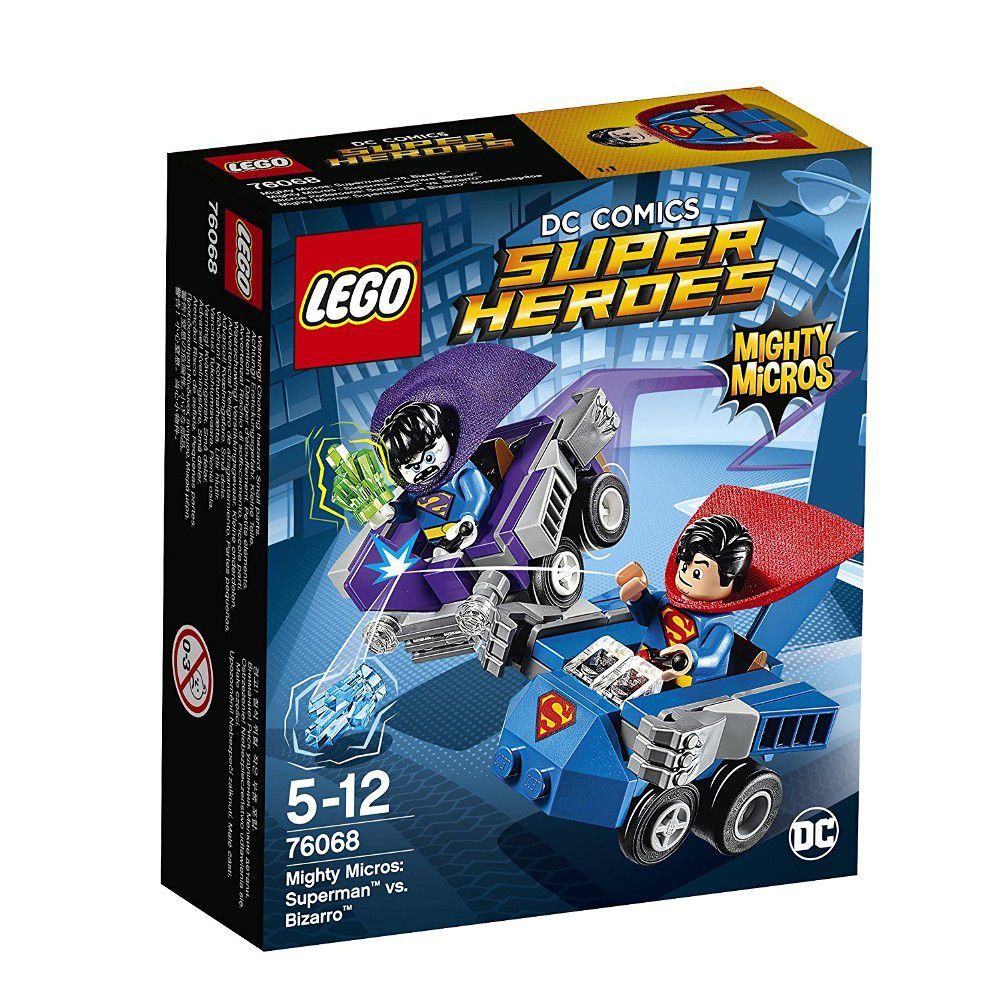 Lego Super Heroes Dc Poderosos Micros 76068 Super Homem Contra Bizarro Lego