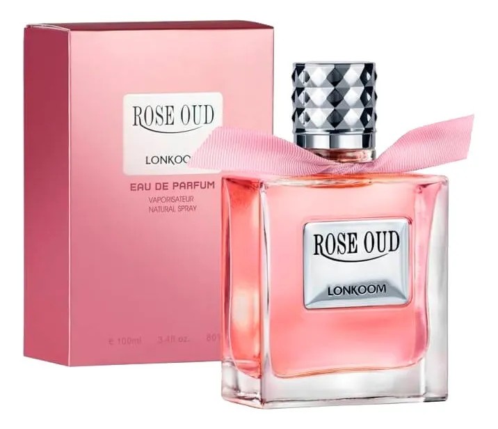 Perfume Rose Oud Feminino 100ml Lonkoom