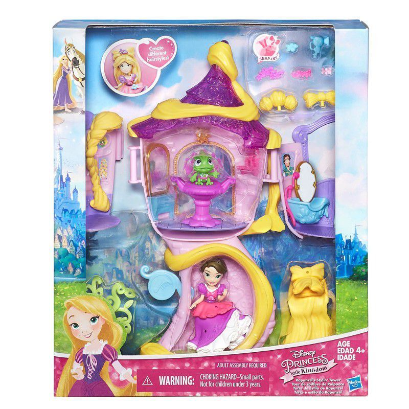 Playset Princesas Disney Little Kingdom Torre Da Rapunzel Hasbro