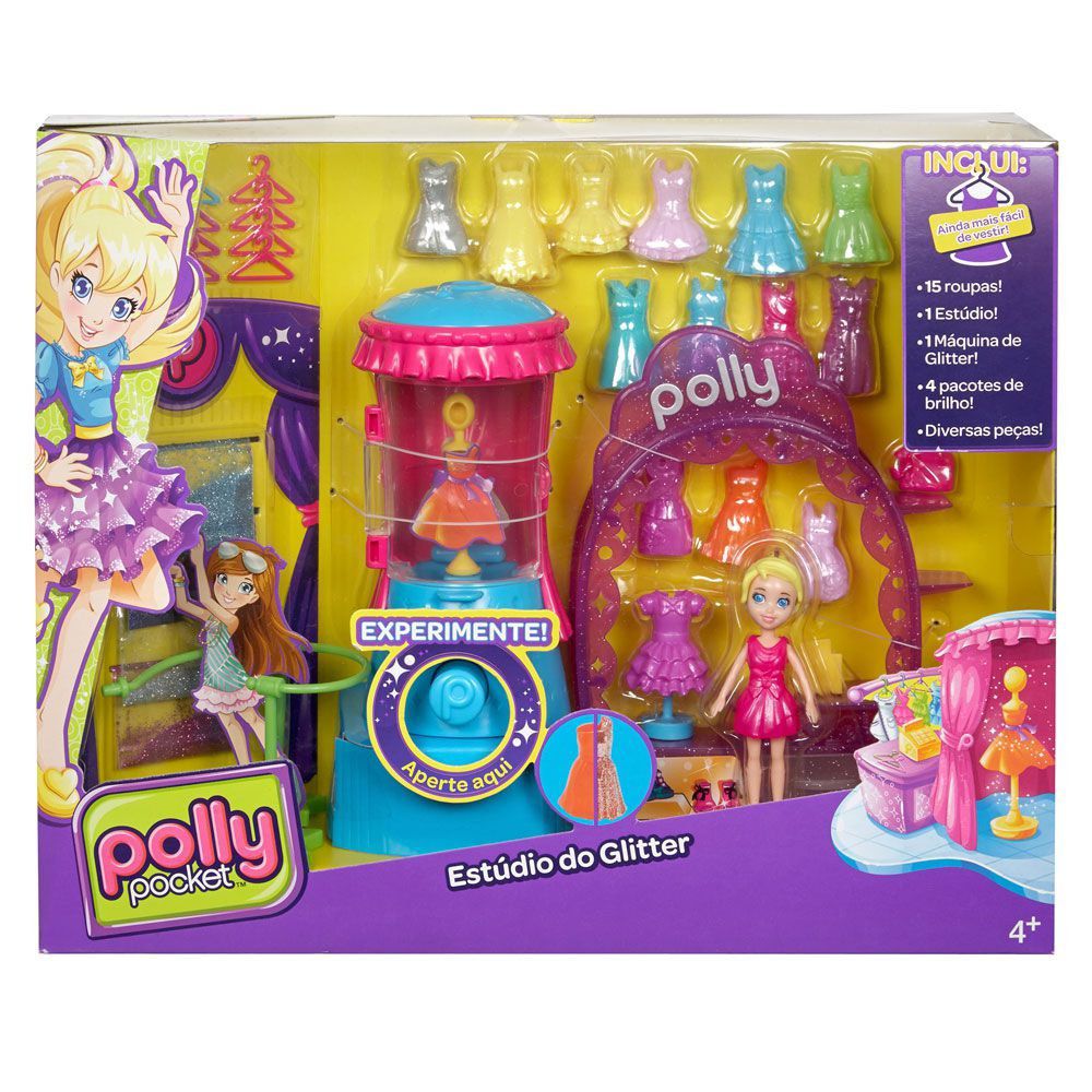 Polly Pocket Glitearizador Mattel