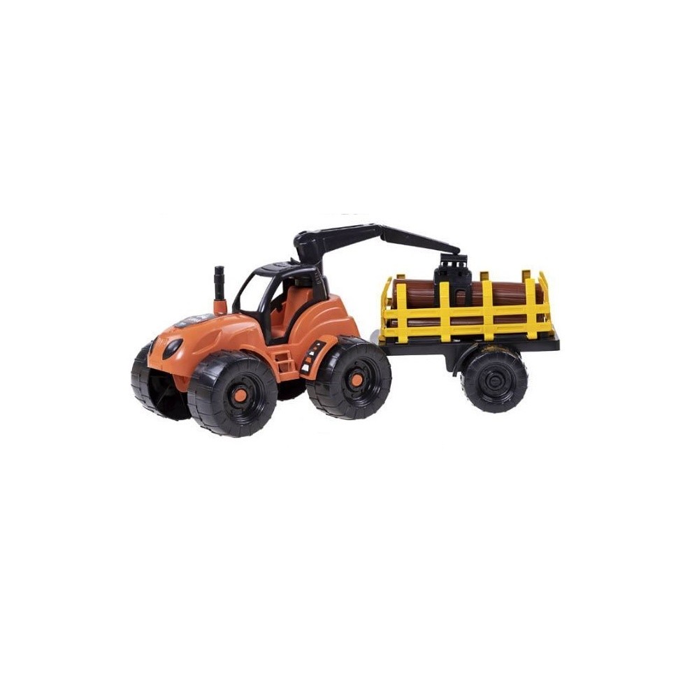 Tora Tractor Orange Toys