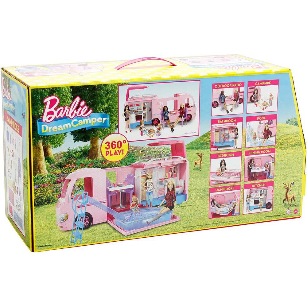 Trailer Dos Sonhos Real Barbie Mattel