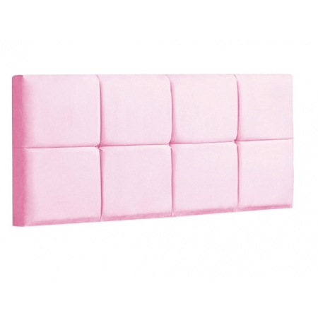 CABECEIRA PAINEL TALISMÃ QUEEN 160cm SUEDE ROSA