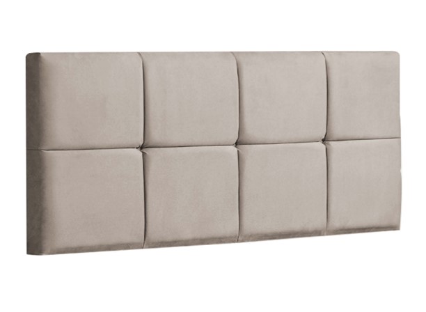 CABECEIRA PAINEL TALISMÃ KING 195cm SUEDE BEGE