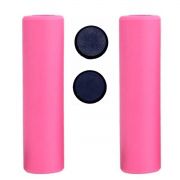 Manopla High One Silicone 135mm C/ Plugs Rosa
