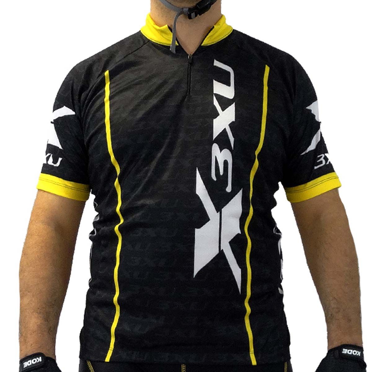 Camisa Ciclismo Masculina Refactor Multiplied 3xu Amarela