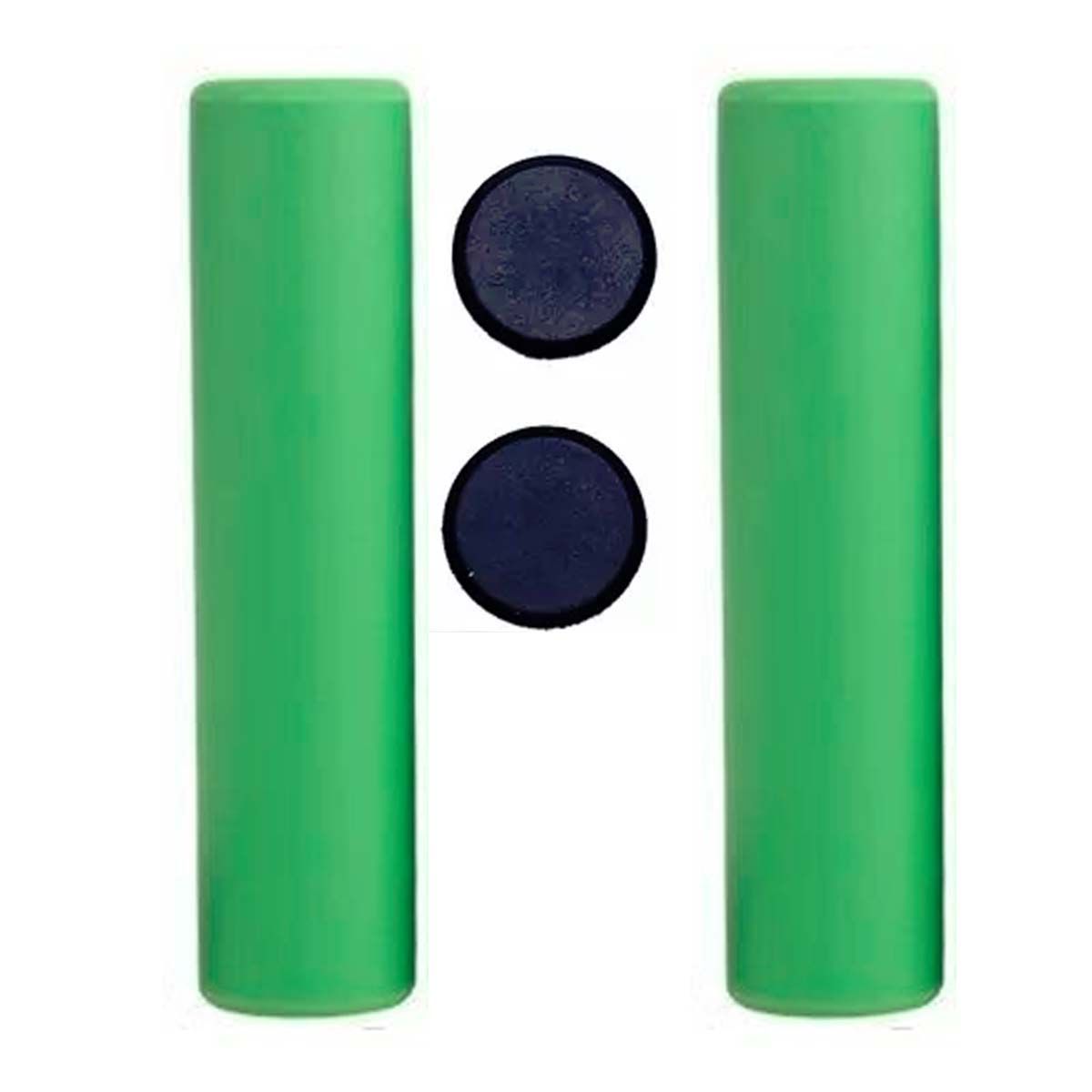 Manopla High One Silicone 135mm C/ Plugs Verde