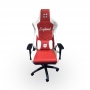 Cadeira Gamer Dazz Nations Inglaterra Com Apoio de Braço - Branco/Vermelho