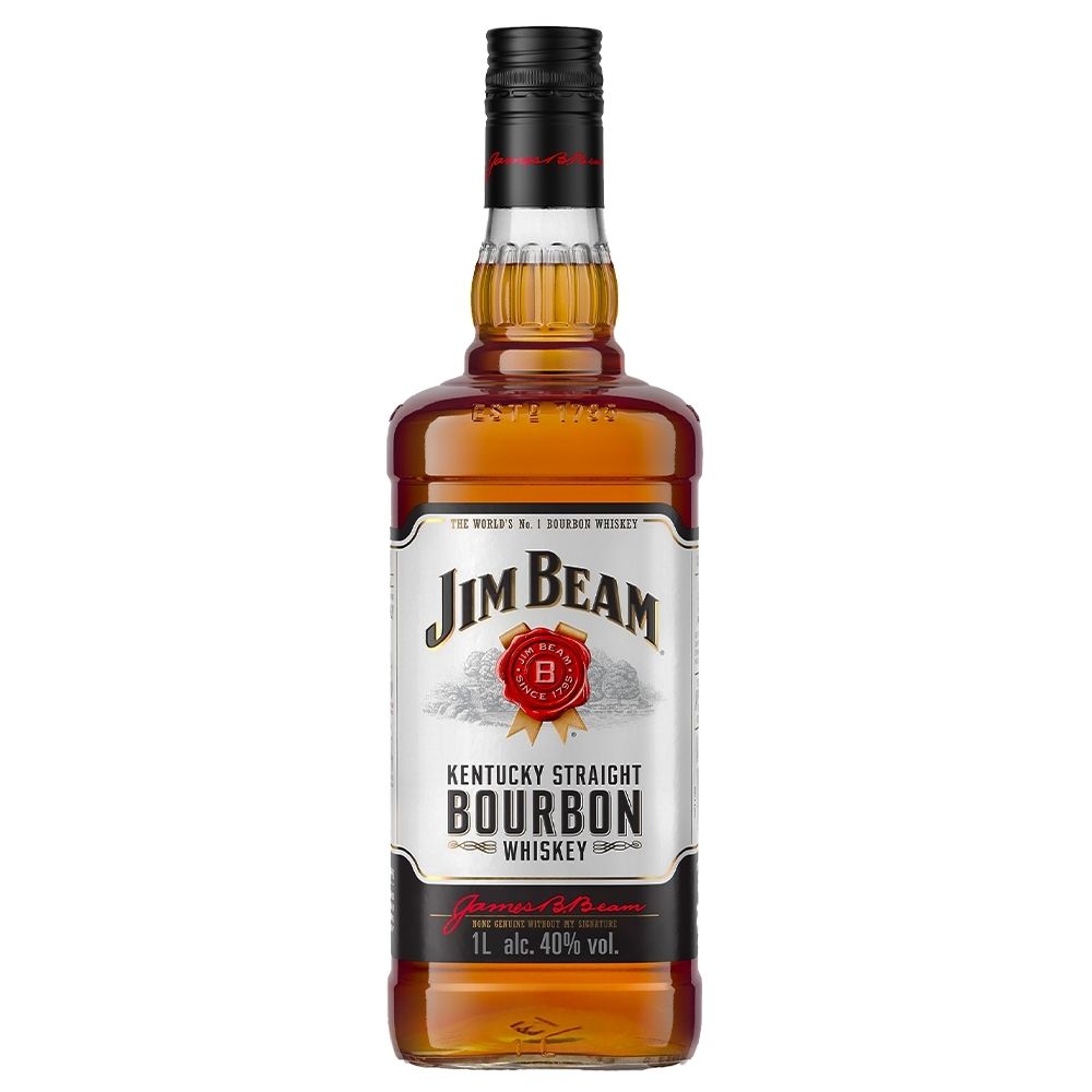 Jim Beam White Bourbon Whisky Americano 1000ml