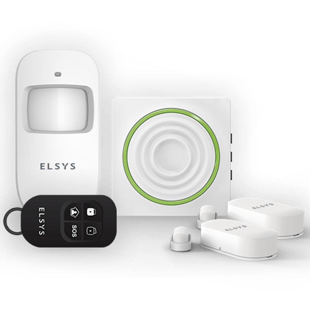 Kit de Alarme Wifi com Sensores sem Fio Esa-kw1080