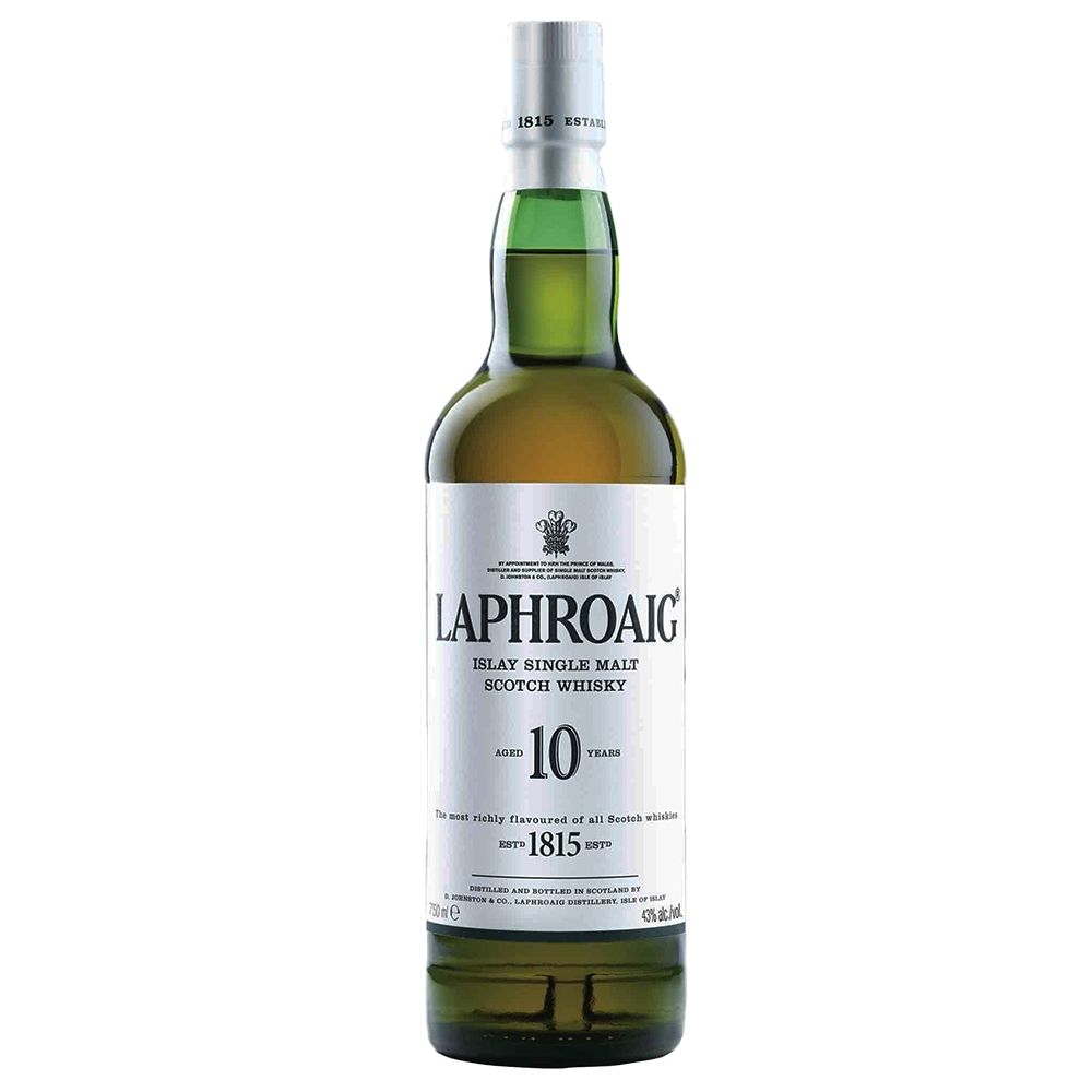 Laphroaig Islay Single Malt Whisky 10 Anos Escocês 750ml