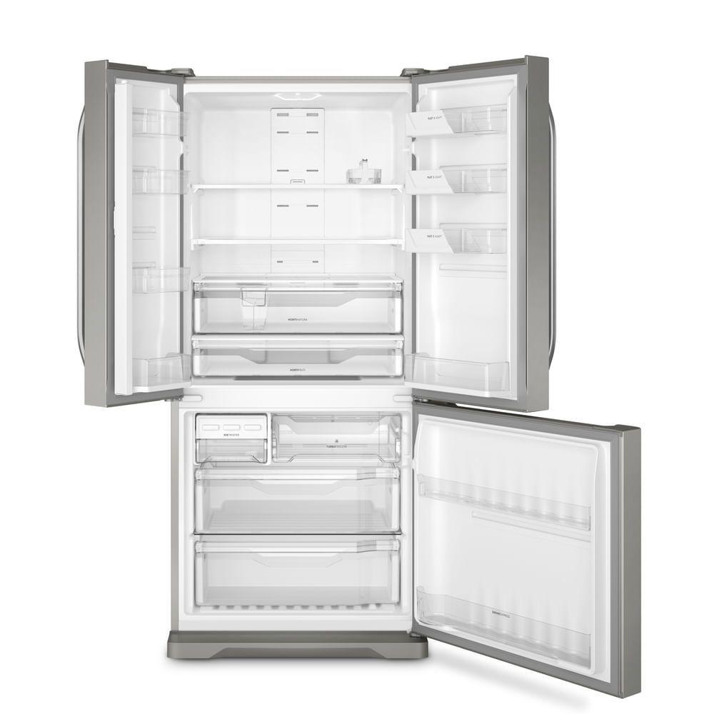 Refrigerador Frost Free Electrolux 579 Litros 3 Portas Inverse Inox 220V DM84X