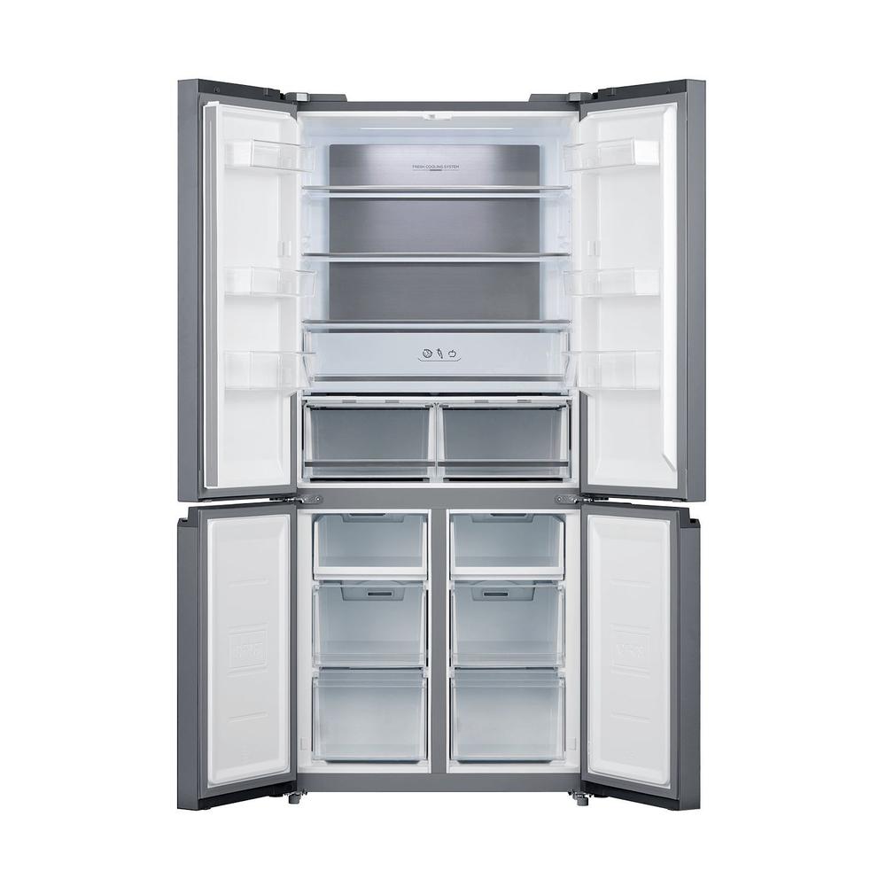 Refrigerador Midea 482L MD-RF556FGA042 French Door Inverter Quadriplex Inox 220V