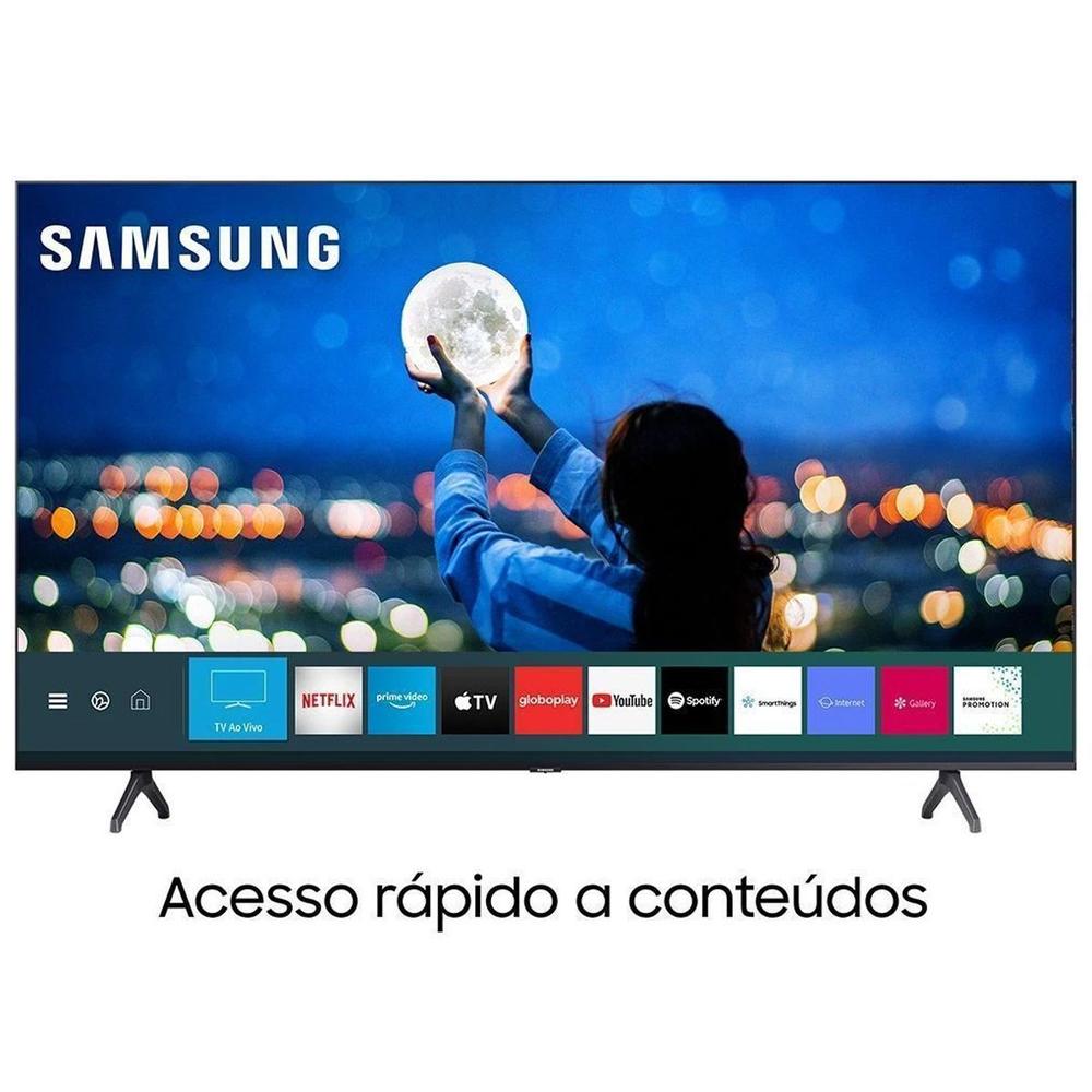 Samsung Smart TV Crystal UHD TU8000 50" 4K, Alexa built in, Controle Único, Visual Livre de Cabos