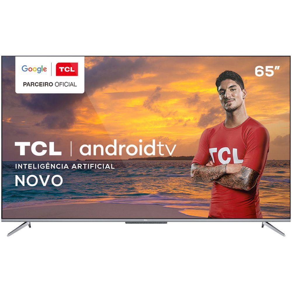 Smart TV 4K UHD LED 65" TCL 65P715 Android Wi-Fi - Bluetooth 3 HDMI 2 USB