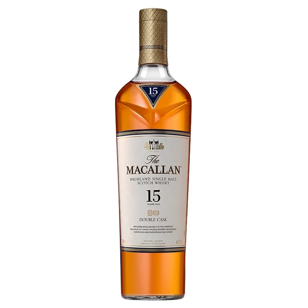 The Macallan Single Malt Whisky Escoces 15 Anos Double Cask 700ml