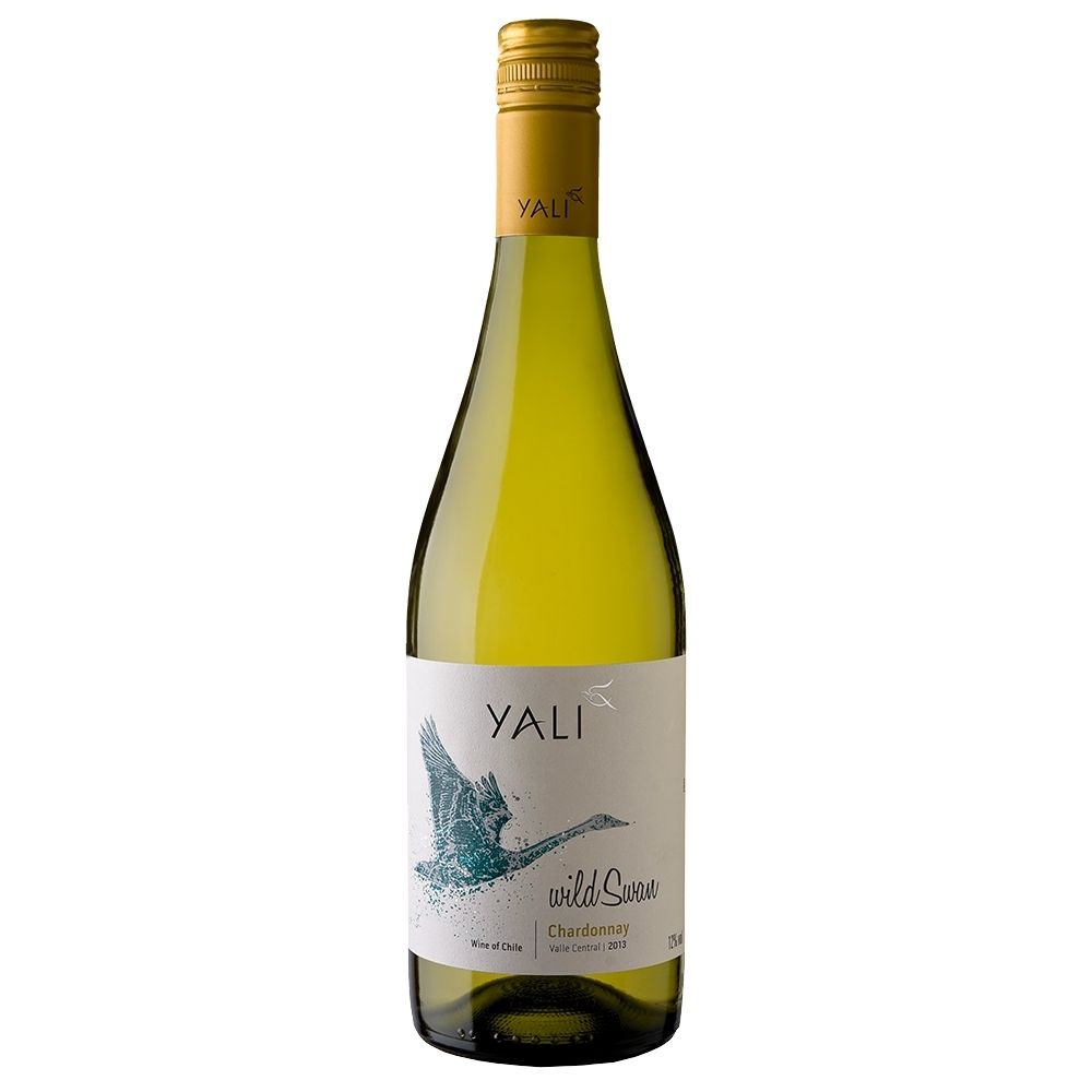 Yali Wild Swan Vinho Branco Chileno Chardonnay 750ml