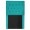 Cabeceira Egeo para Cama Box Solteiro 0,90 cm Estofada Suede Azul Tiffany