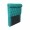 Cabeceira Glamour para Cama Box Solteiro 0,90 cm Estofada Suede Azul Tiffany