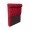 Cabeceira Glamour para Cama Box Solteiro 0,90 cm Estofada Suede Vermelho