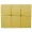 Cabeceira Painel Nina para Cama Box Solteiro 0,90 cm Estofada Suede Amarelo