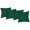 Kit 4 Almofadas Decorativas 50x50 Tecido Suede Verde Bandeira