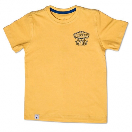 Camiseta Infantil Season Amarela Toffee - Nº02