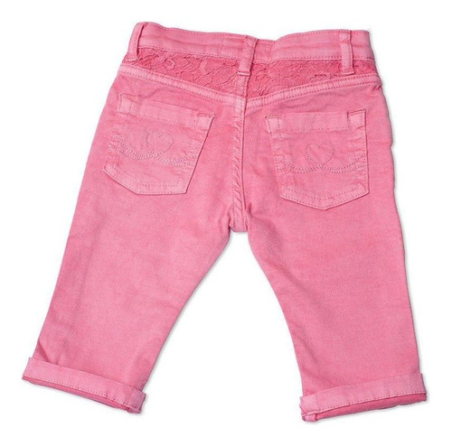 Calça Jeans Infantil Feminina Rosa Toffee - Nº3