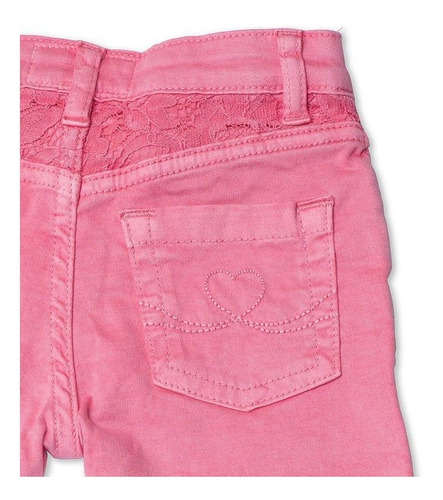 Calça Jeans Infantil Feminina Rosa Toffee - Nº3