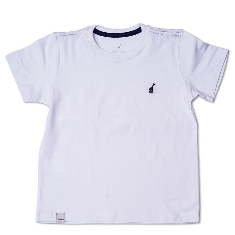 Camiseta Infantil Branca Toffee - Nº02