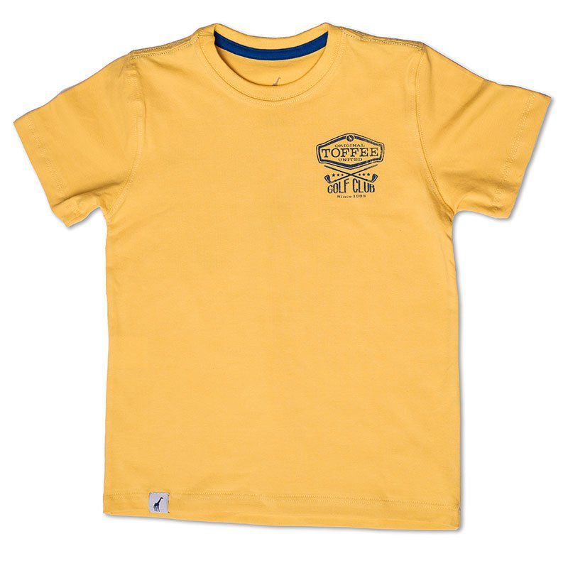 Camiseta Infantil Season Amarela Toffee - Nº03