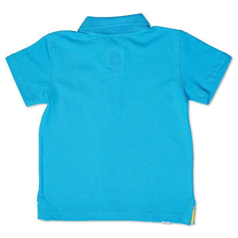Camiseta Polo Infantil Azul Turquesa Toffee - Nº02