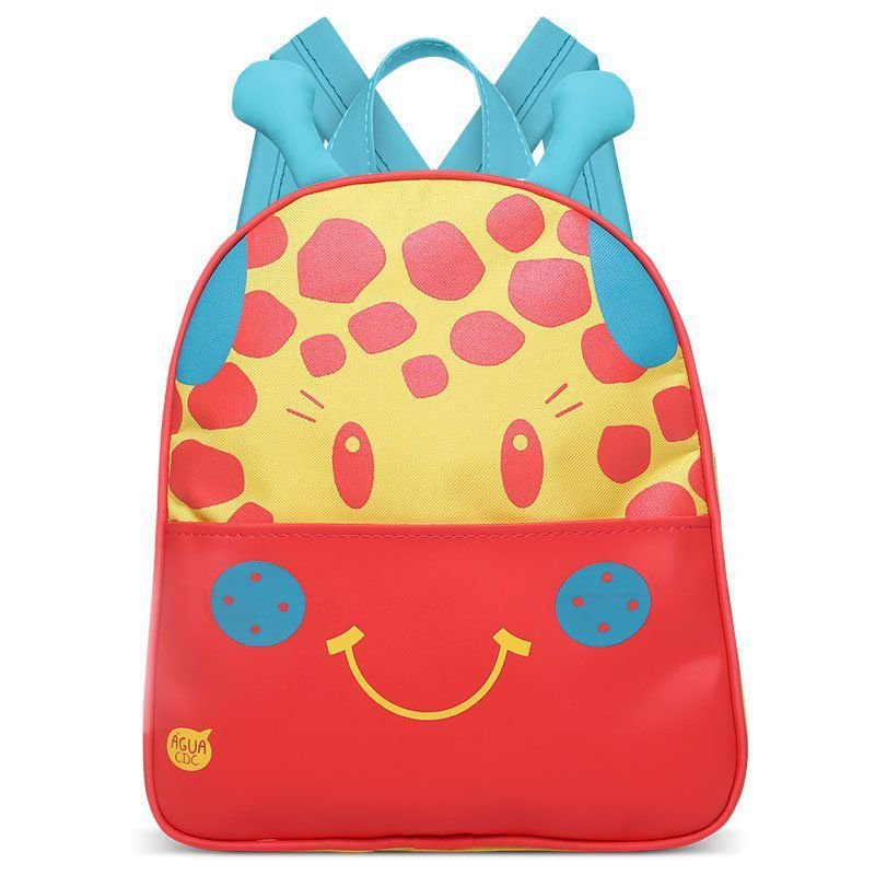 Mochila Infantil Girafinha Classic for Bags Cor Amarelo