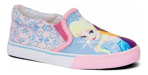 Tênis Infantil Feminino Iate Frozen Disney Sugar Shoes - 35