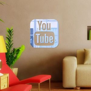 Espelho Decorativo Youtube
