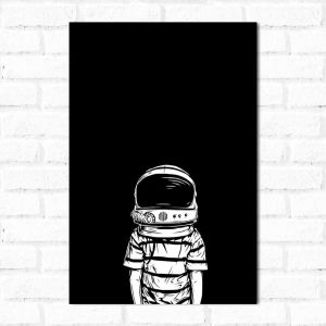 Placa Decorativa Astronauta